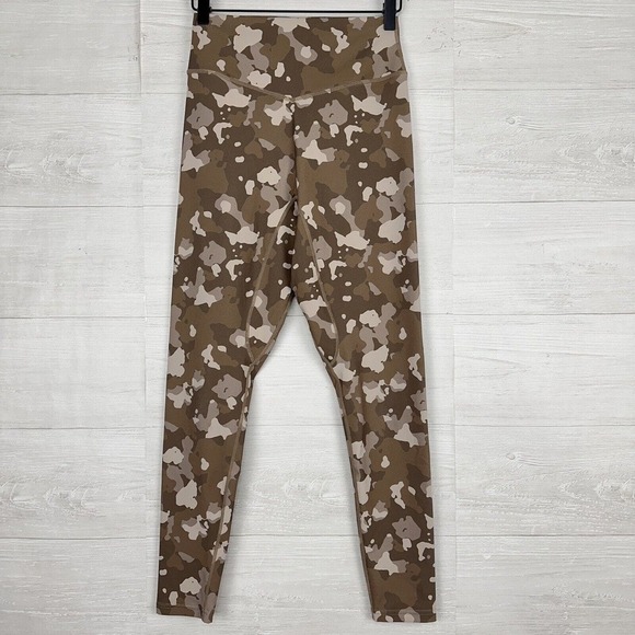 Balance Athletica Vitality Ascend Pant High Rise Camo Leggings Brown Size Medium - Picture 2 of 13